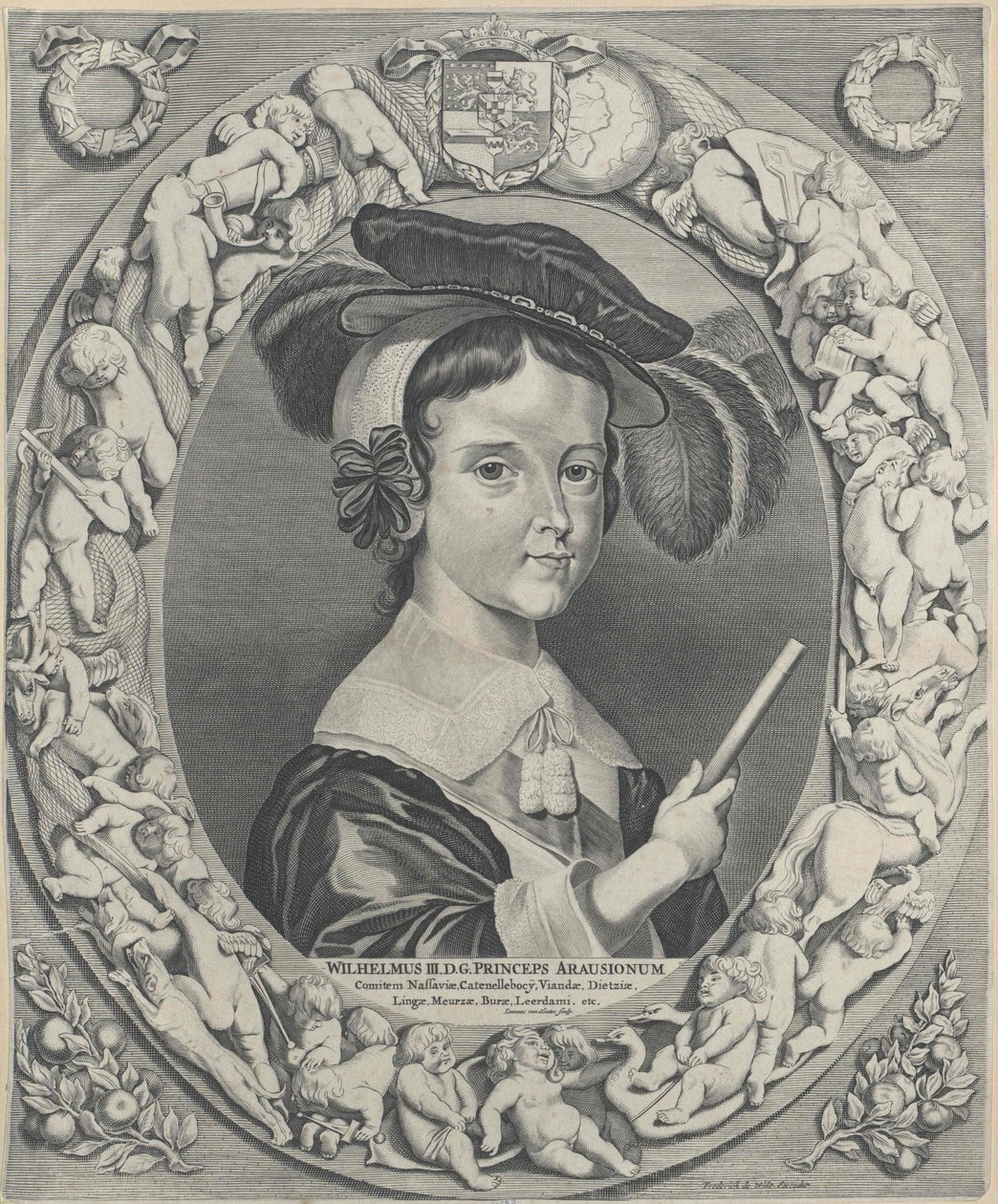 Król Anglii Wilhelm III autorstwa Artist Unknown