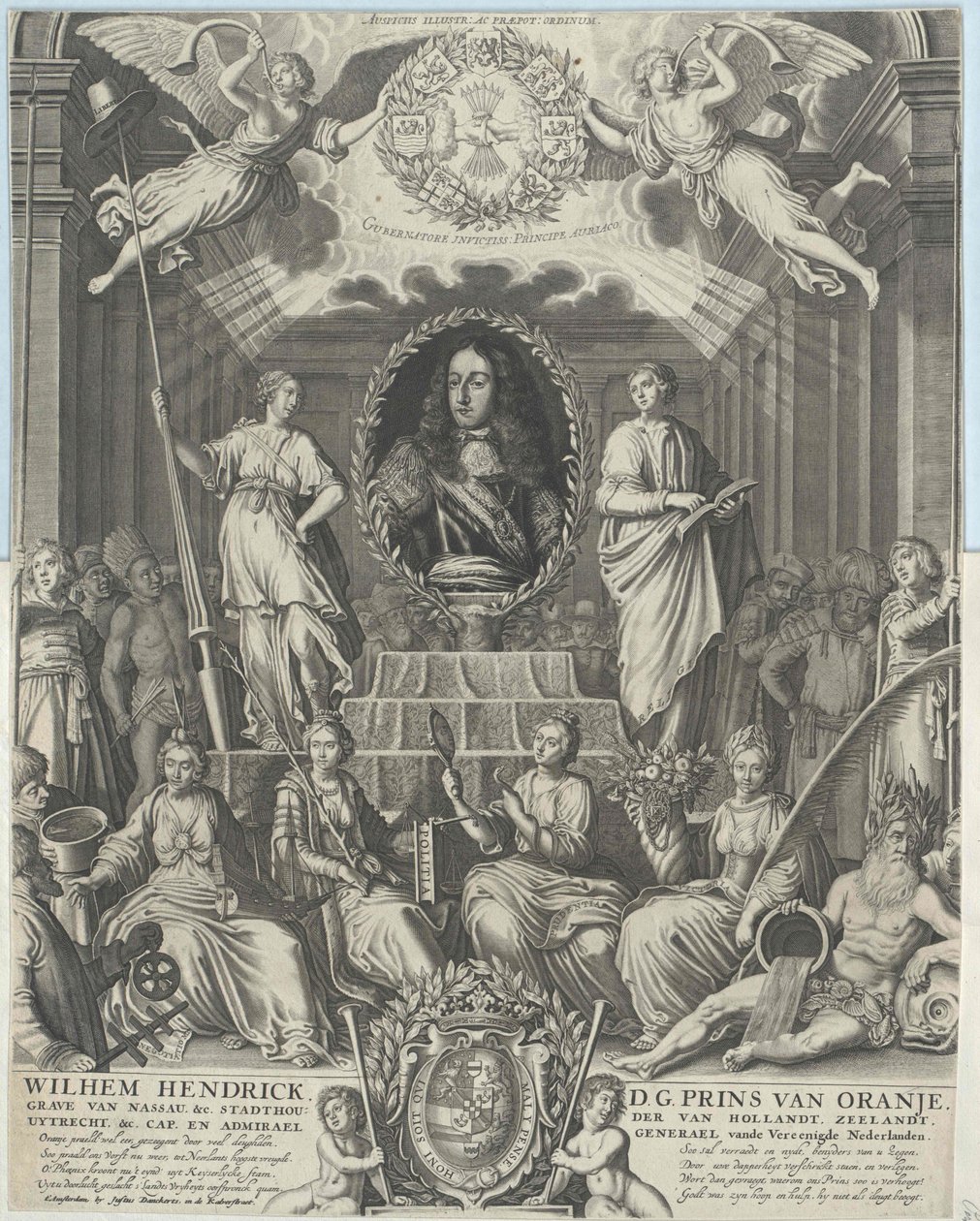 Król Anglii Wilhelm III autorstwa Artist Unknown