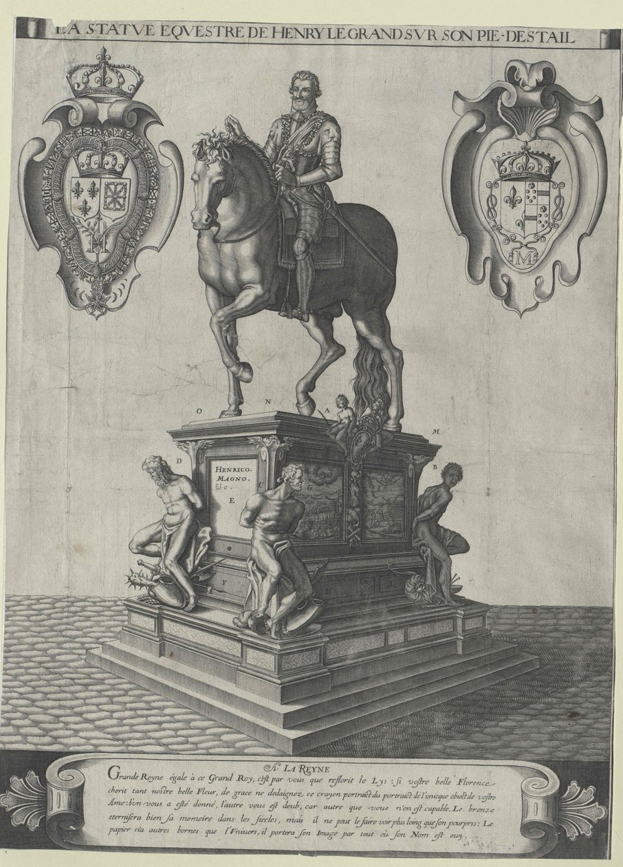 Król Francji Henryk IV autorstwa Artist Unknown