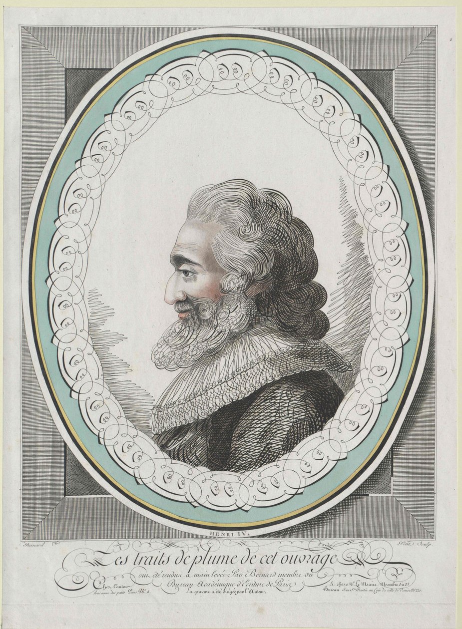 Król Francji Henryk IV autorstwa Artist Unknown