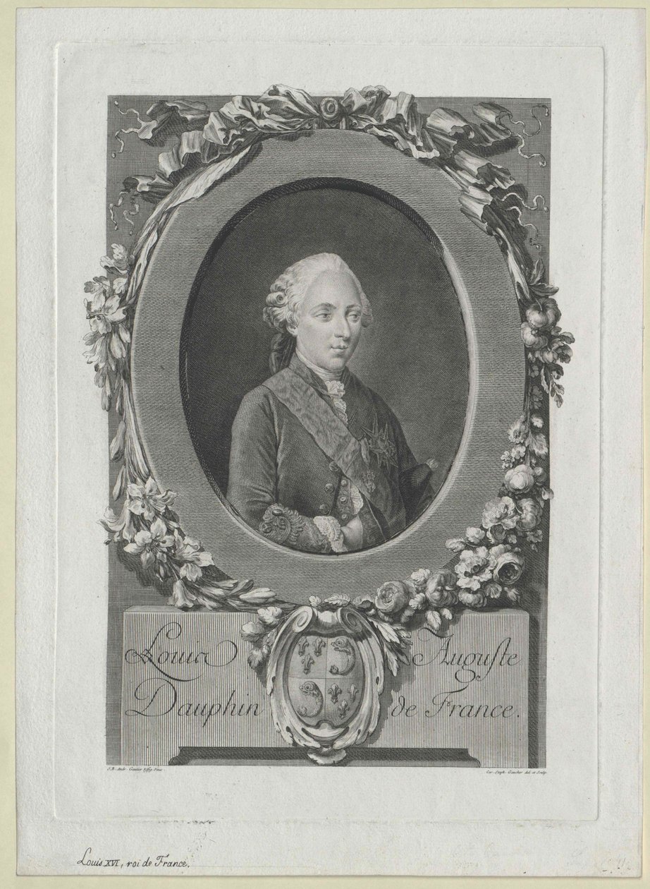 Król Francji Ludwik XVI autorstwa Artist Unknown