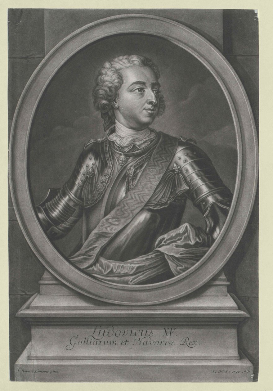Król Francji Ludwik XV autorstwa Artist Unknown