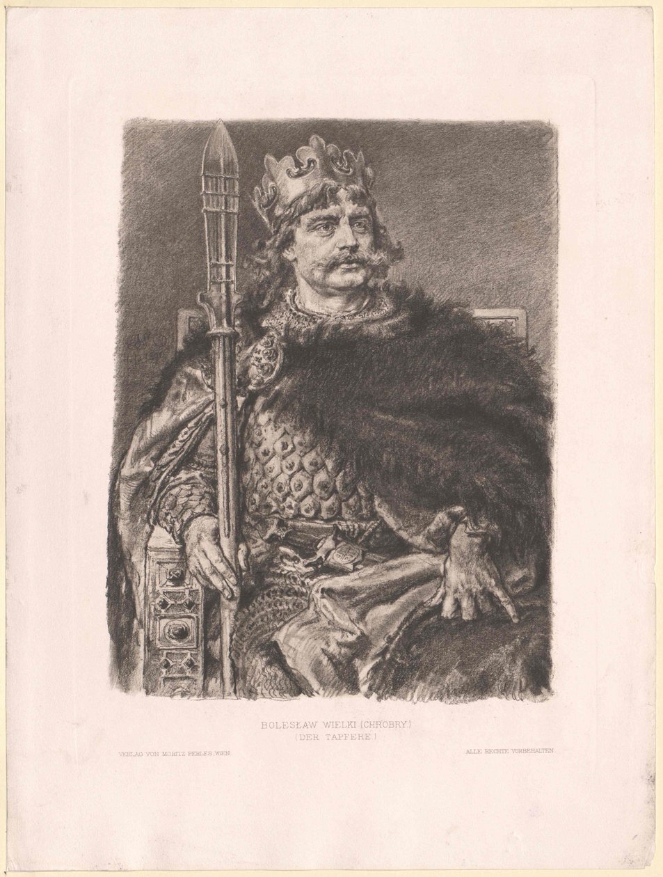 Król Polski Bolesław I autorstwa Artist Unknown