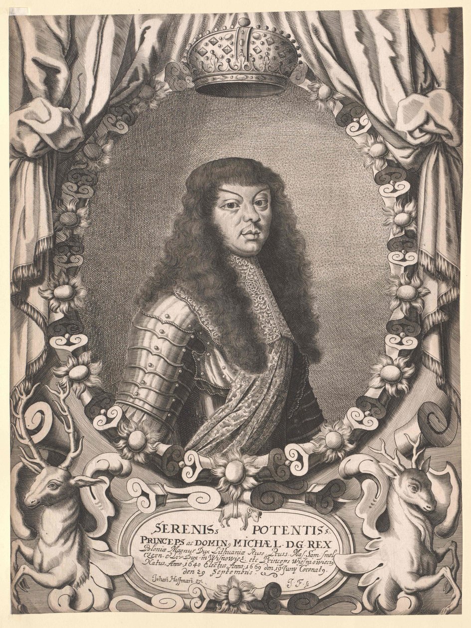 Król Polski Michał Tomasz Wiesniowiecz autorstwa Artist Unknown