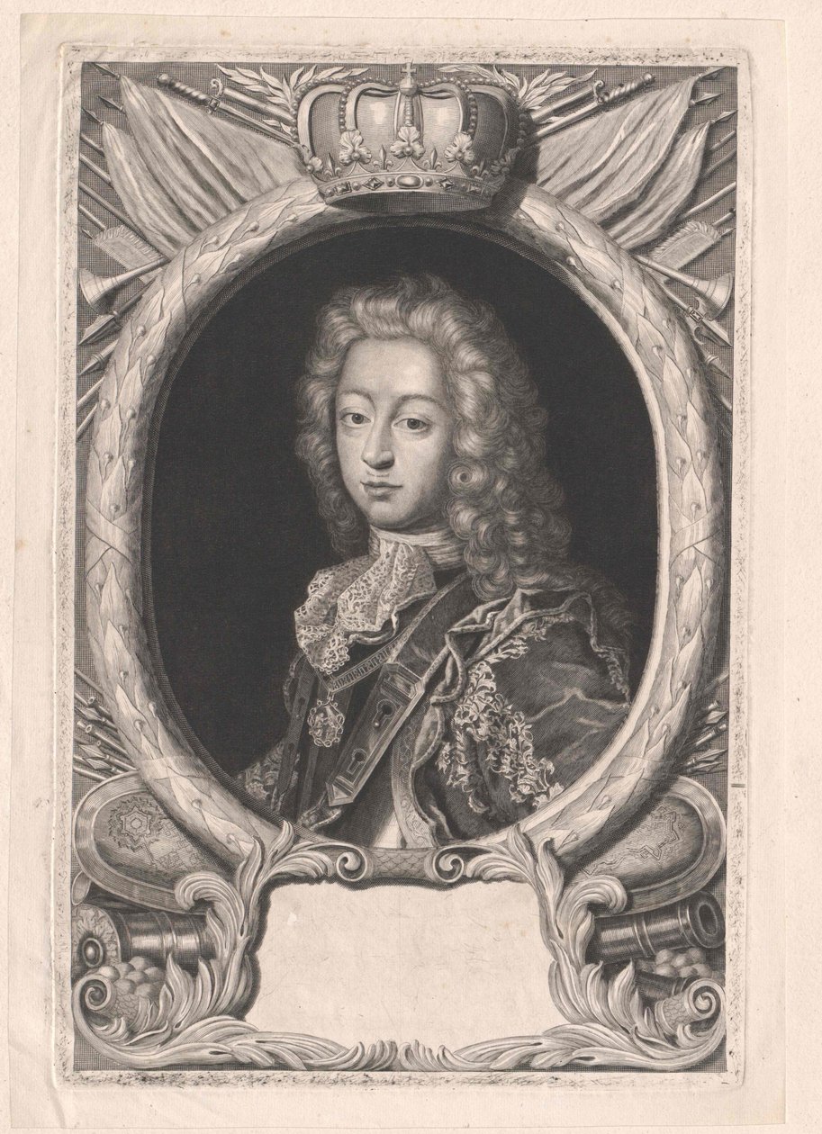 Król Sardynii Wiktor Amadeusz I autorstwa Artist Unknown