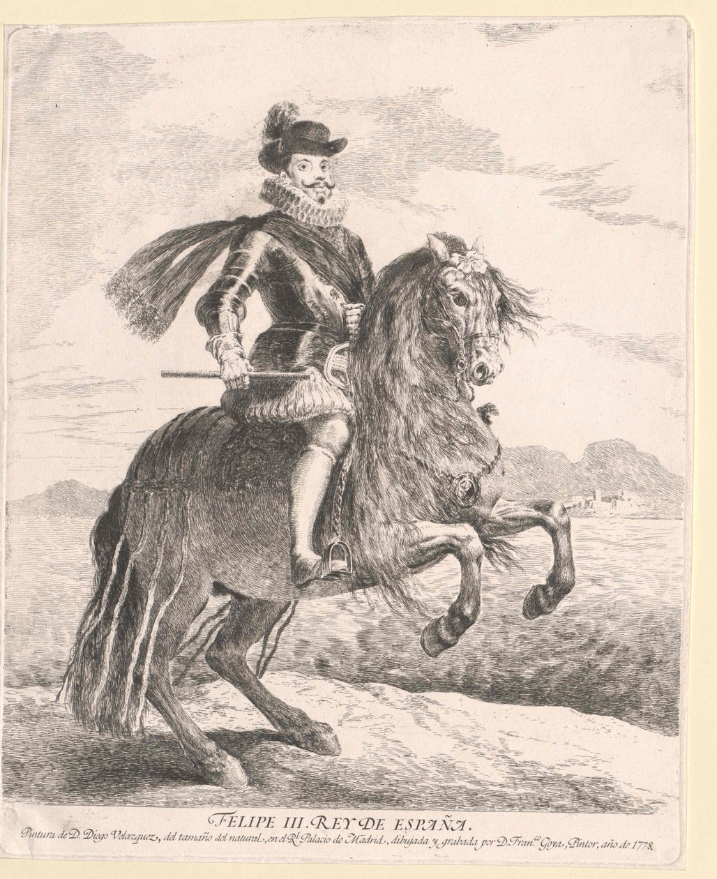 Król Hiszpanii Filip III autorstwa Artist Unknown