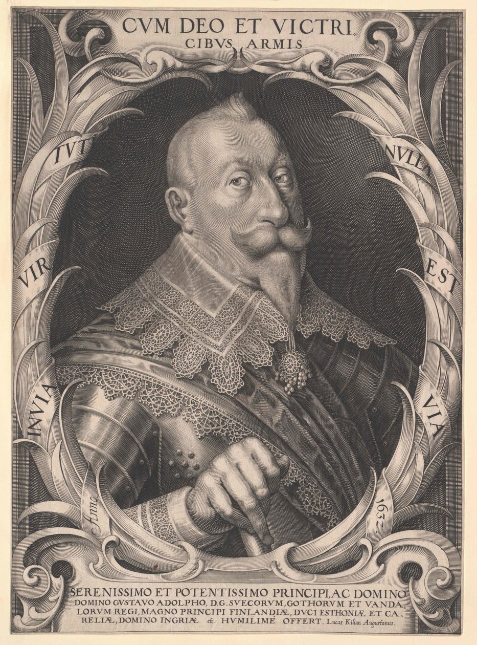 Król Szwecji Gustaw Adolf Szwedzki autorstwa Artist Unknown