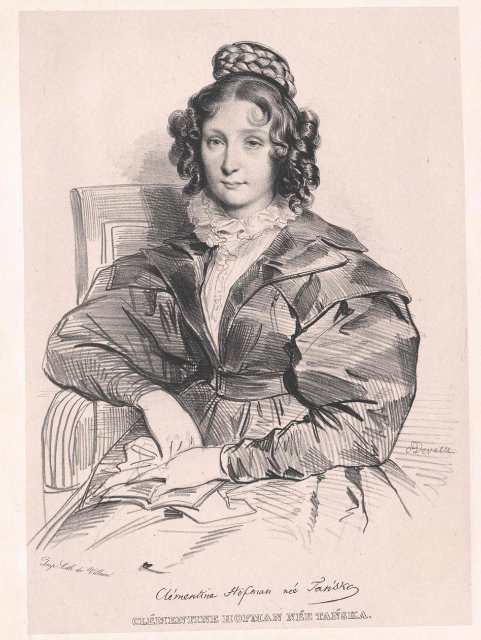 Klementyna Tanska autorstwa Artist Unknown
