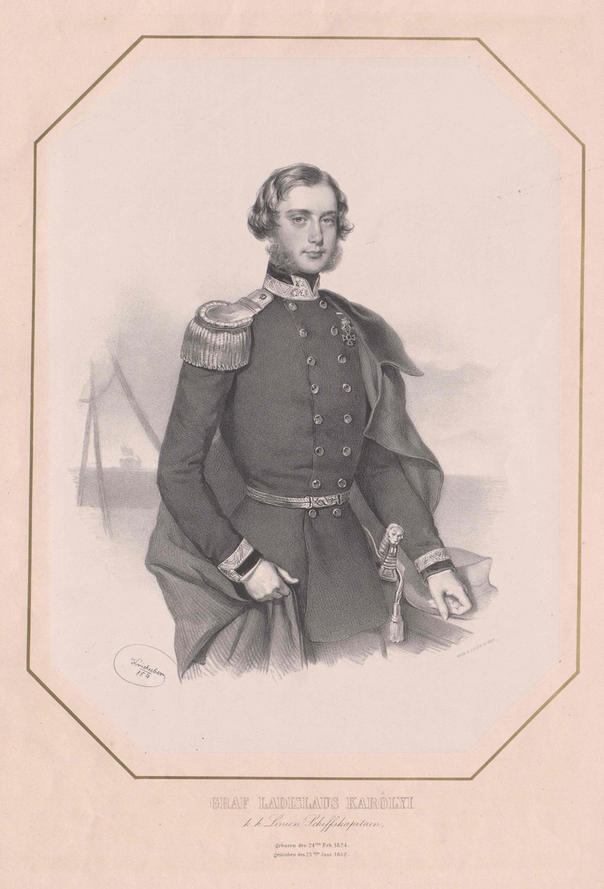 Władysław hrabia Karolyi z Nagy-Karoly autorstwa Artist Unknown