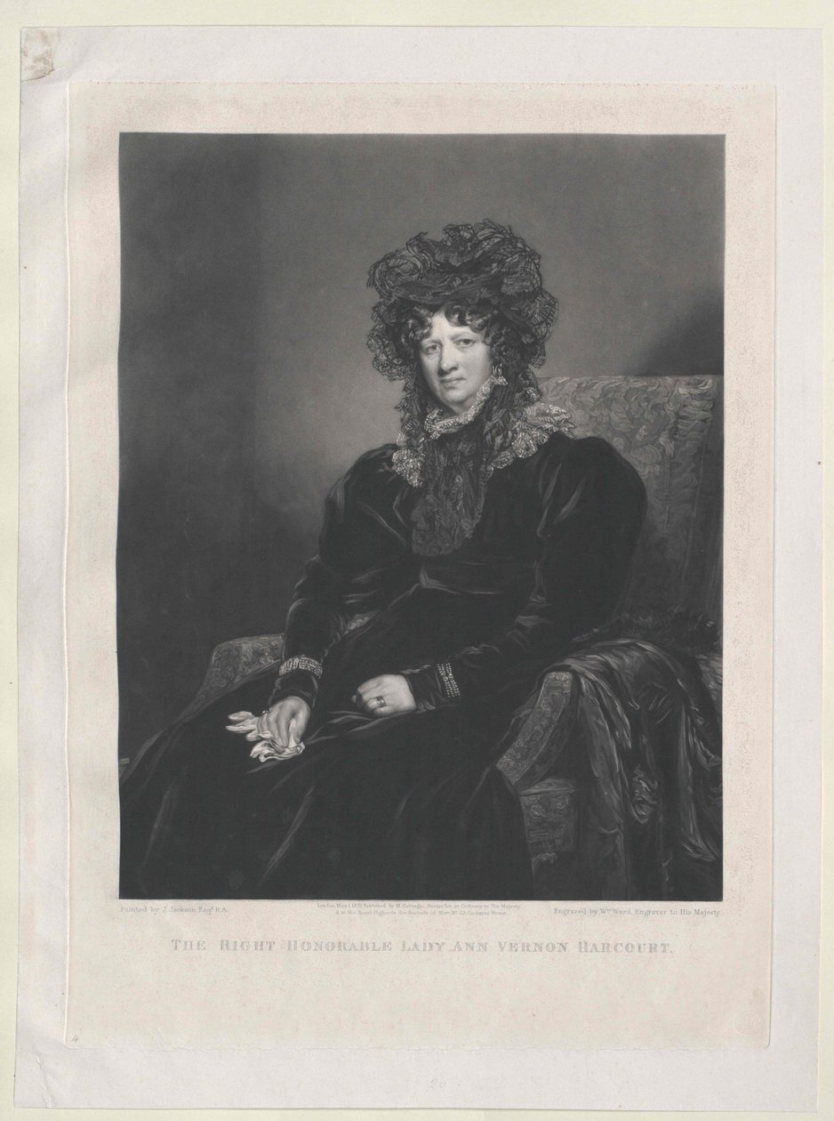 Lady Anne Leveson-Gower autorstwa Artist Unknown