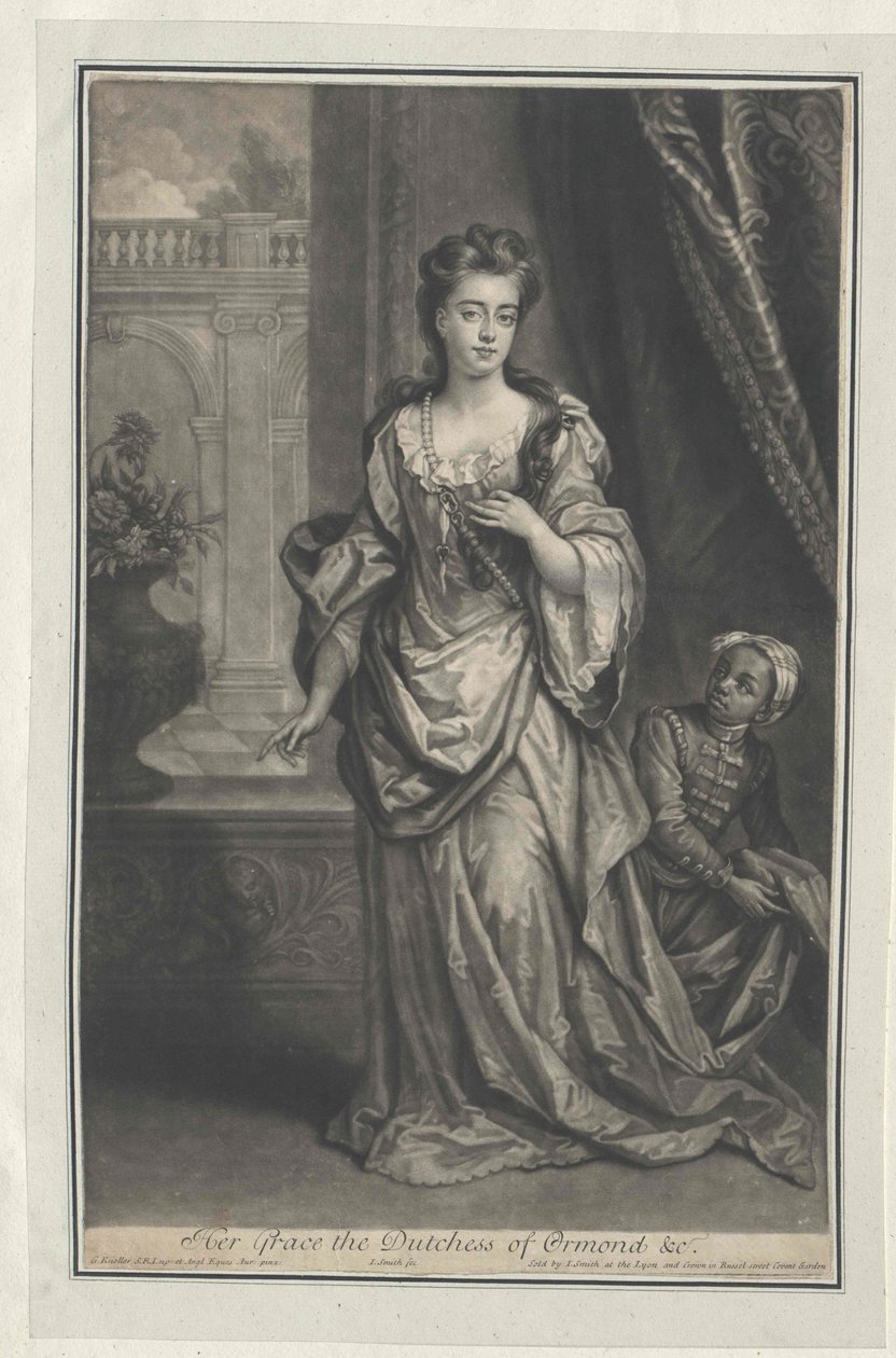 Lady Maria Somerset autorstwa Artist Unknown