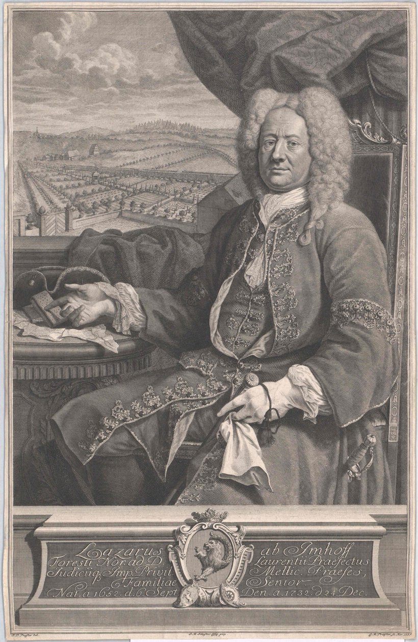 Lazarus von Imhoff autorstwa Artist Unknown