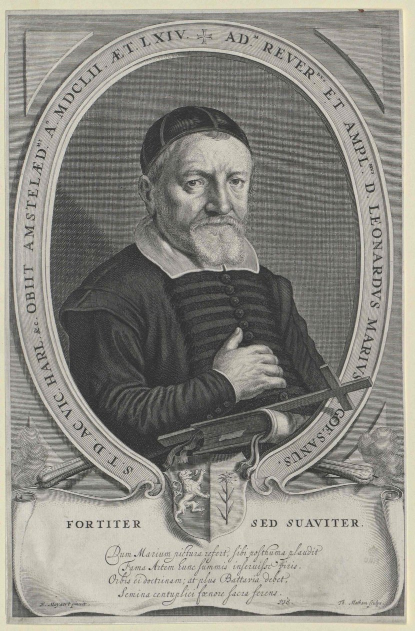 Leonhard Marius (druk) autorstwa Artist Unknown