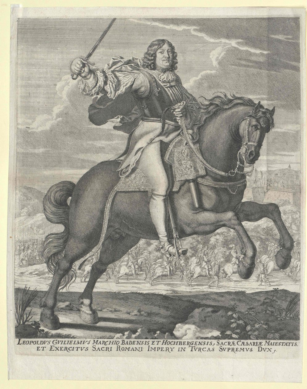 Leopold Wilhelm I z Baden-Baden autorstwa Artist Unknown