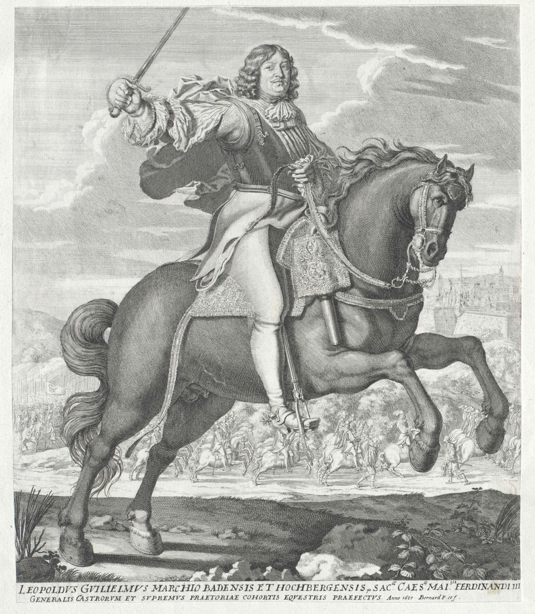 Leopold Wilhelm I z Baden-Baden autorstwa Artist Unknown