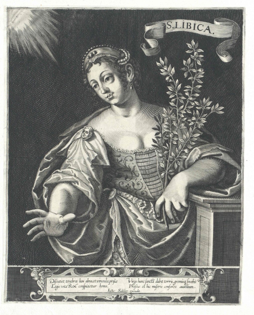 Libyan Sibyl, autorstwa Artist Unknown
