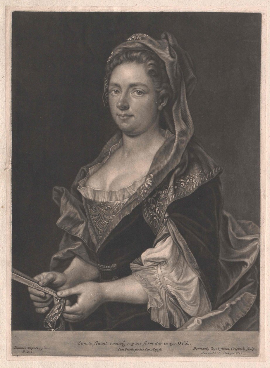 Żył około 1735 r. Haberstock autorstwa Artist Unknown