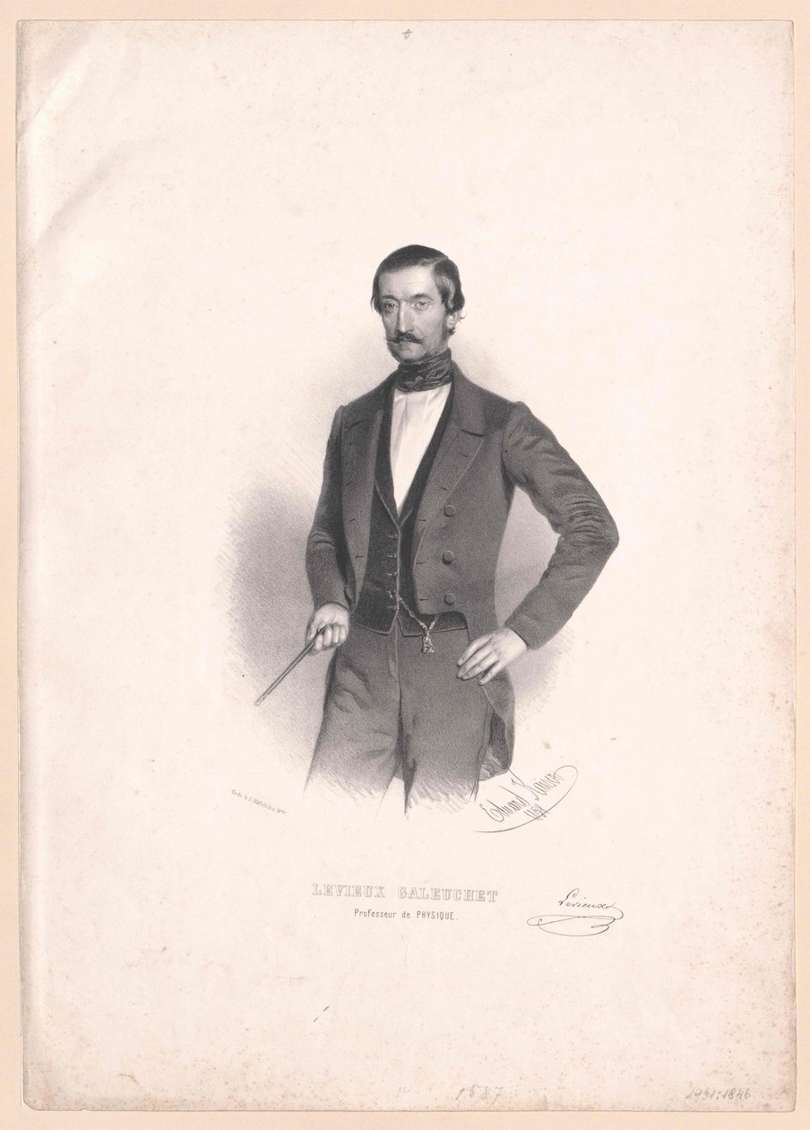 Żył około 1854 r. Levieux Galeuchet autorstwa Artist Unknown
