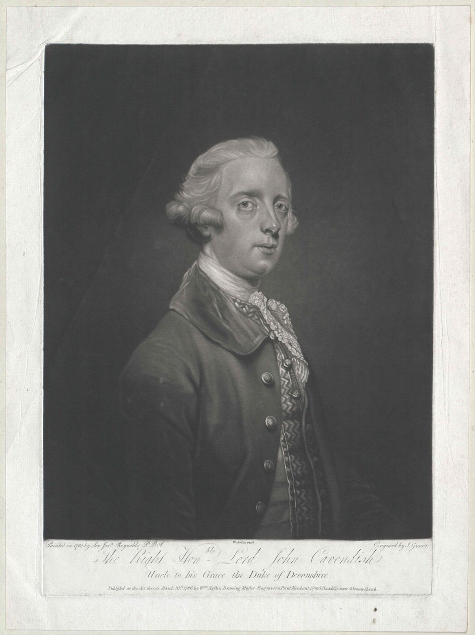 Lord John Cavendish autorstwa Artist Unknown