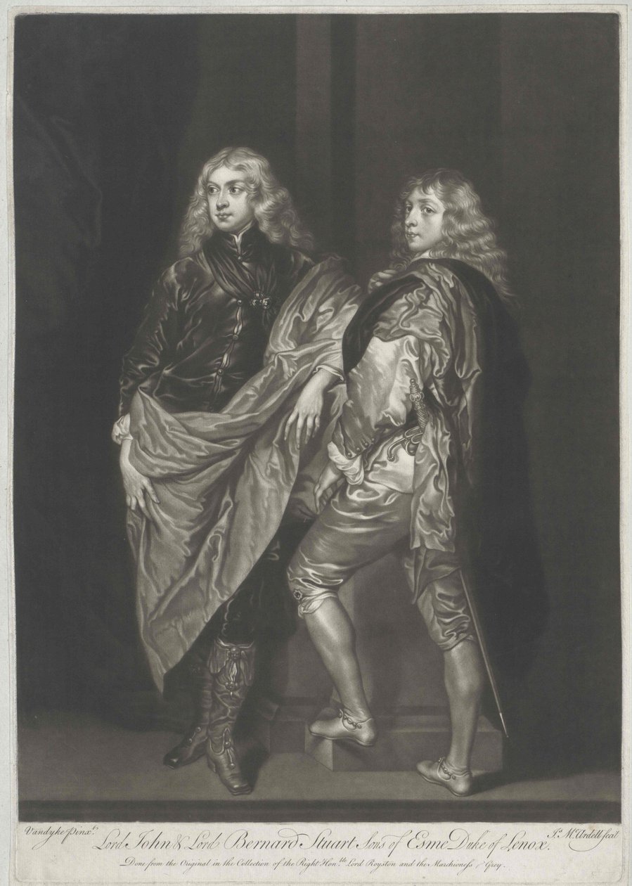 Lord John Stuart autorstwa Artist Unknown