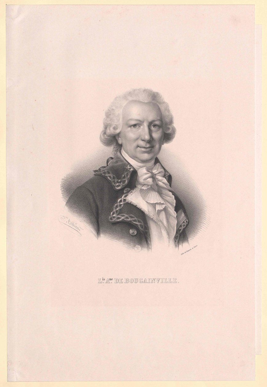 Louis Antoine de Bougainville autorstwa Artist Unknown