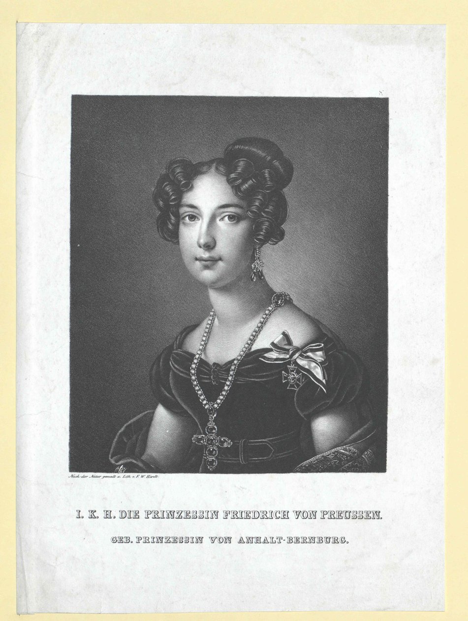 Louise księżniczka Anhalt-Bernburg autorstwa Artist Unknown