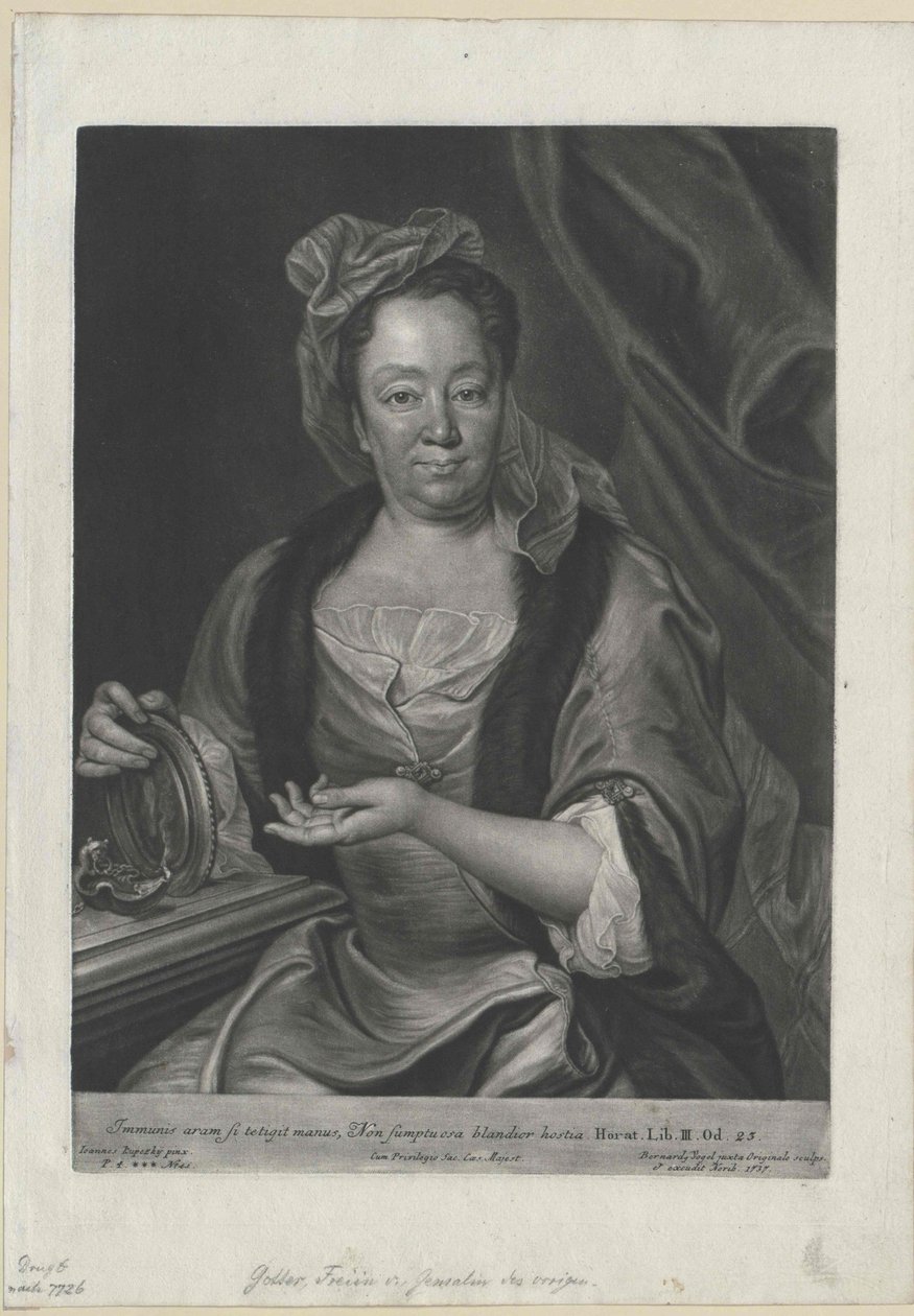 Ludmiła Magdalena Happe autorstwa Artist Unknown