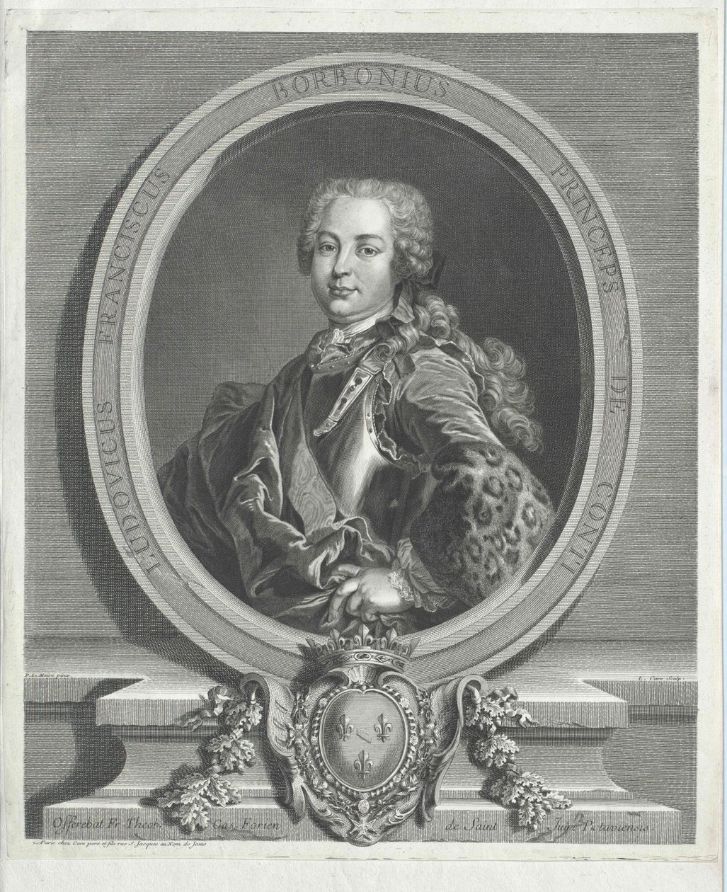 Ludwik Franciszek książę Conty autorstwa Artist Unknown