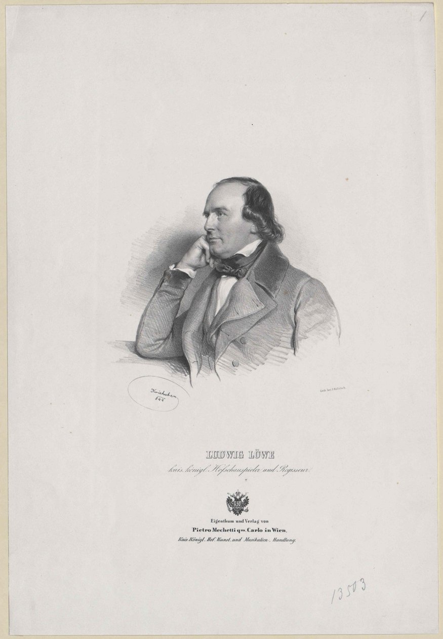 Ludwig Loewe autorstwa Artist Unknown