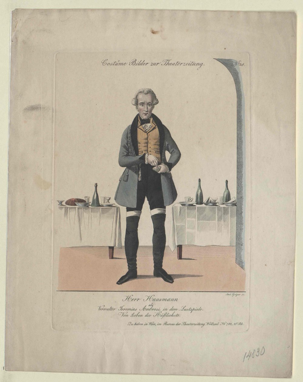 Ludwig mąż domowy autorstwa Artist Unknown