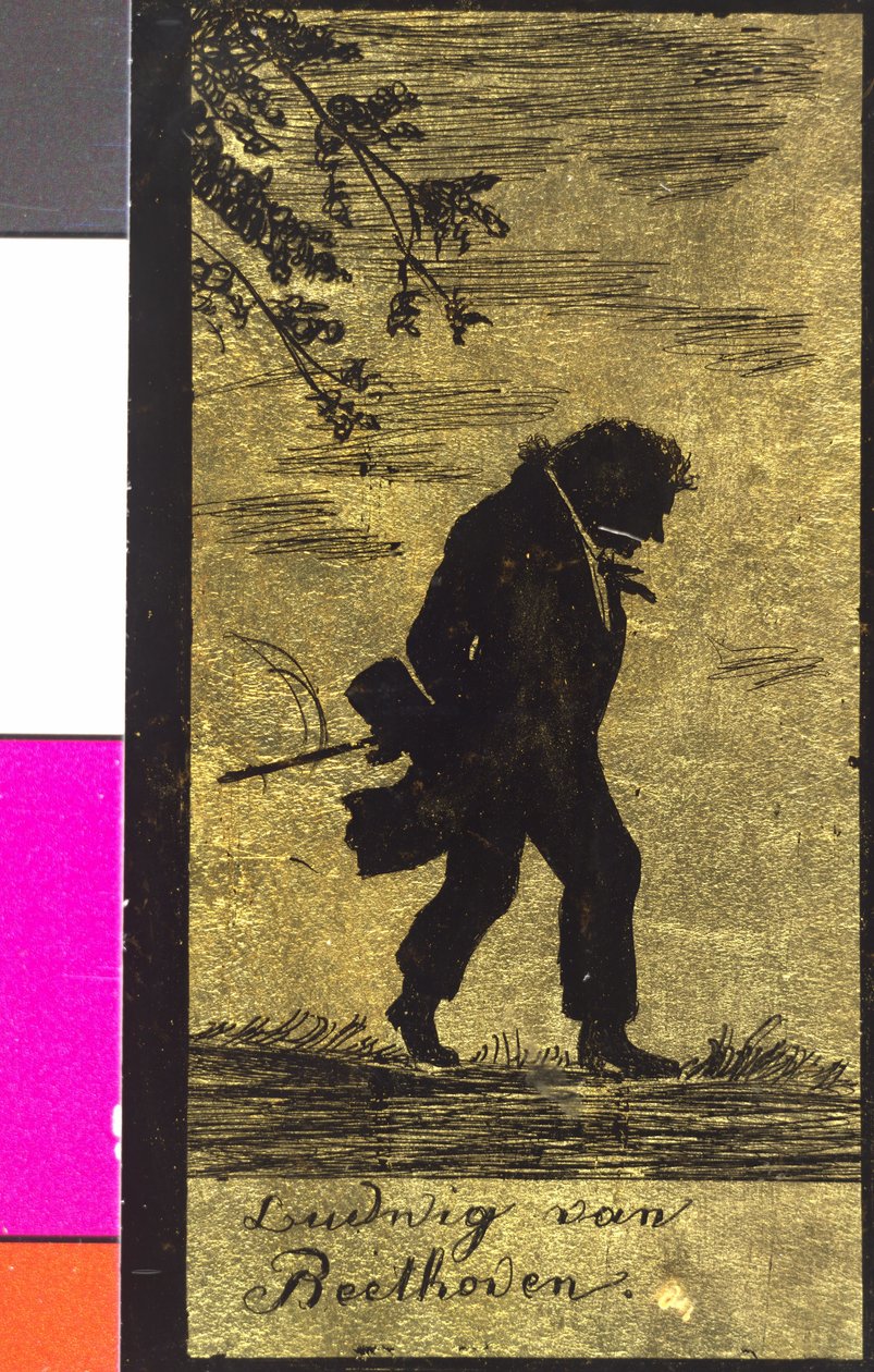 Ludwig van Beethoven autorstwa Artist Unknown