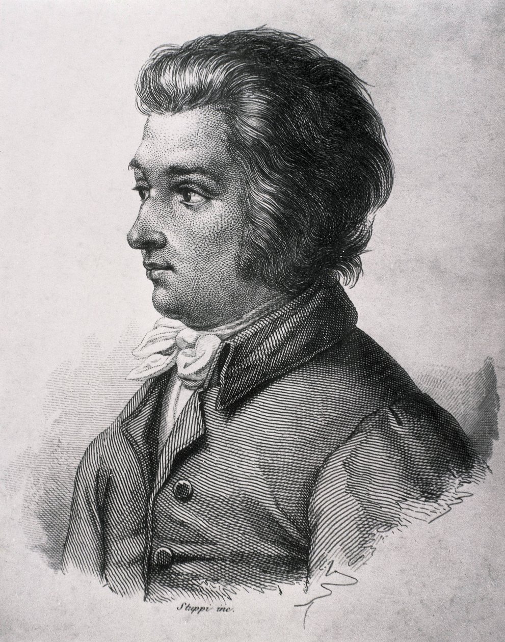 MOZART, Wolfgang Amadeusz (1756-1791). Austriacki kompozytor muzyki klasycznej. autorstwa Artist Unknown