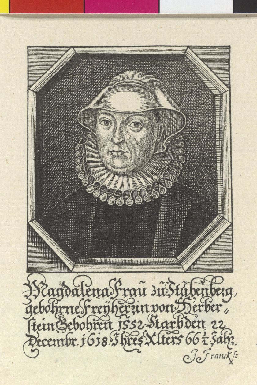 Magdalena baronowa Herberstein autorstwa Artist Unknown