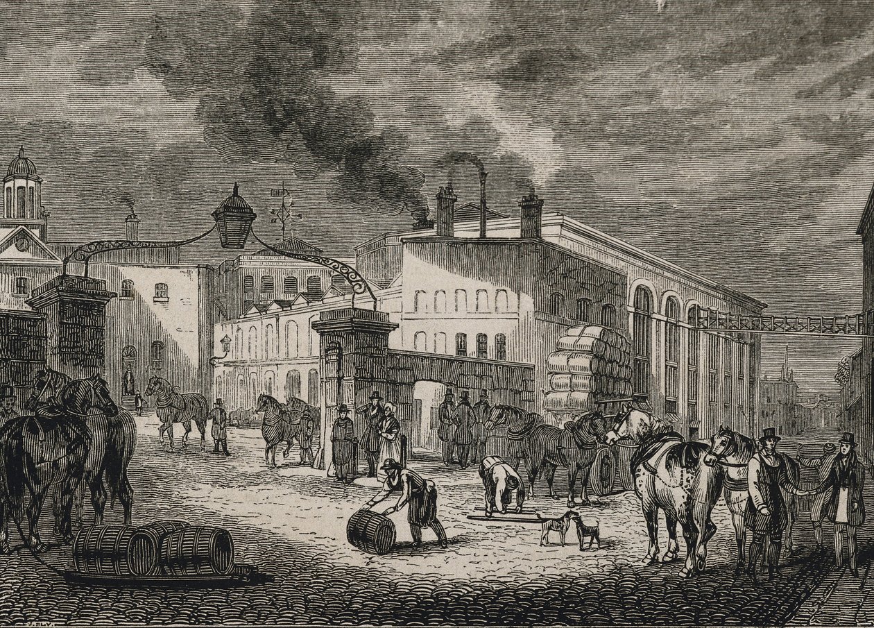 Główne drzwi pubu Barclay