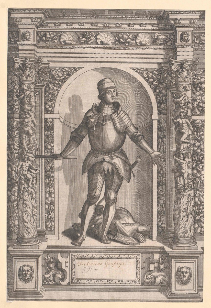Margrabia Mantui Fryderyk I Gonzaga autorstwa Artist Unknown