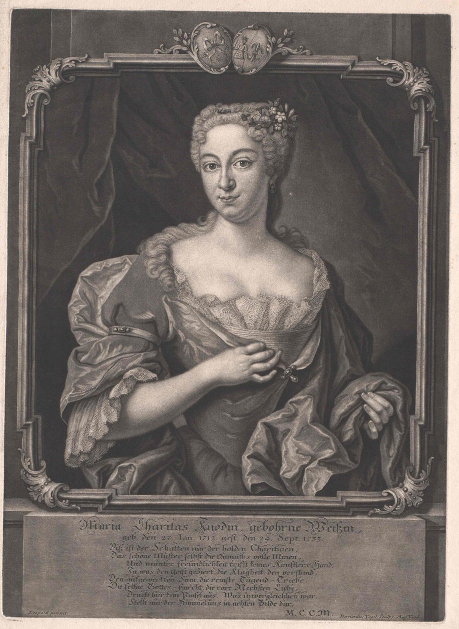 Maria Charitas Weiss autorstwa Artist Unknown