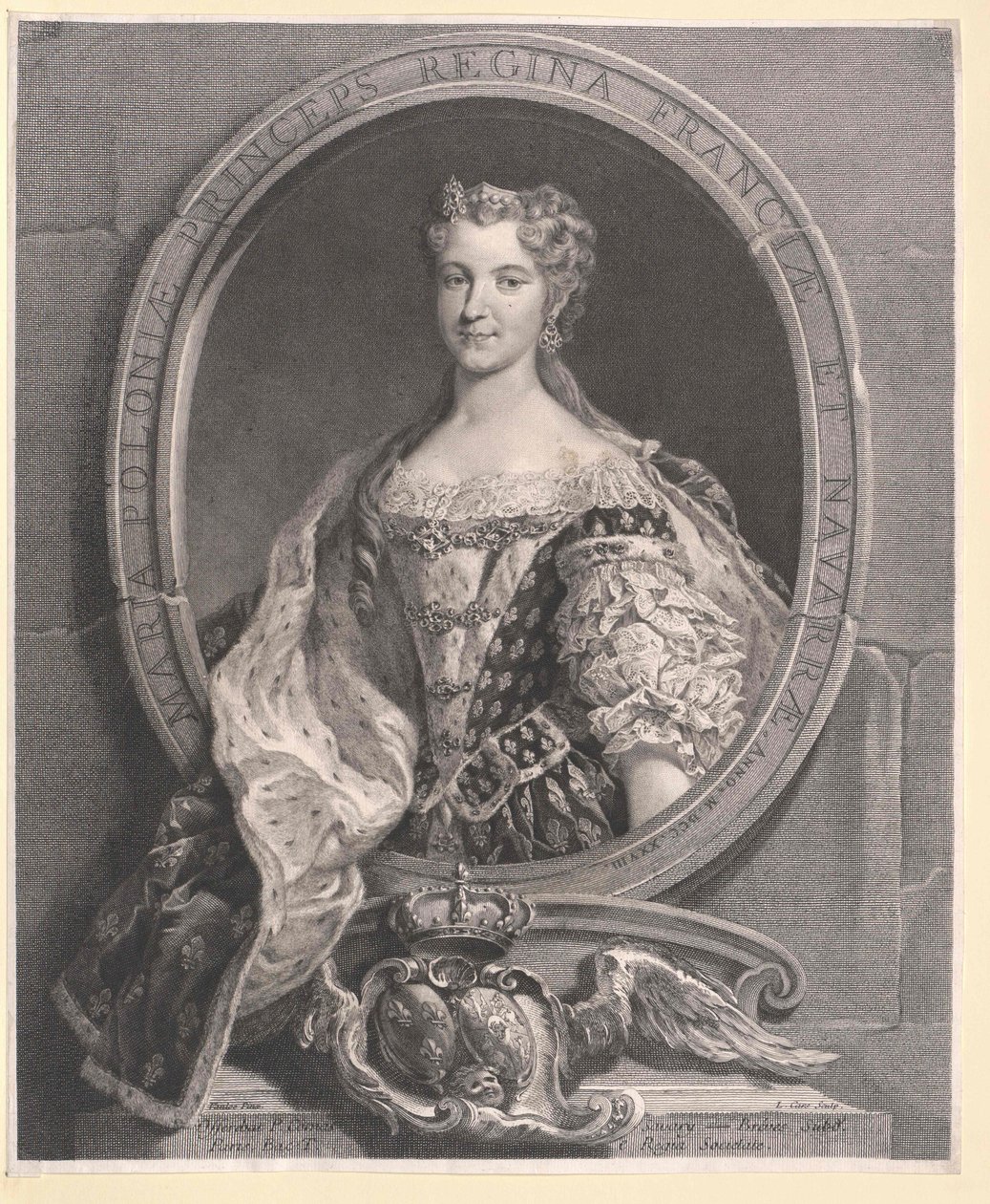 Maria Leszczynska autorstwa Artist Unknown