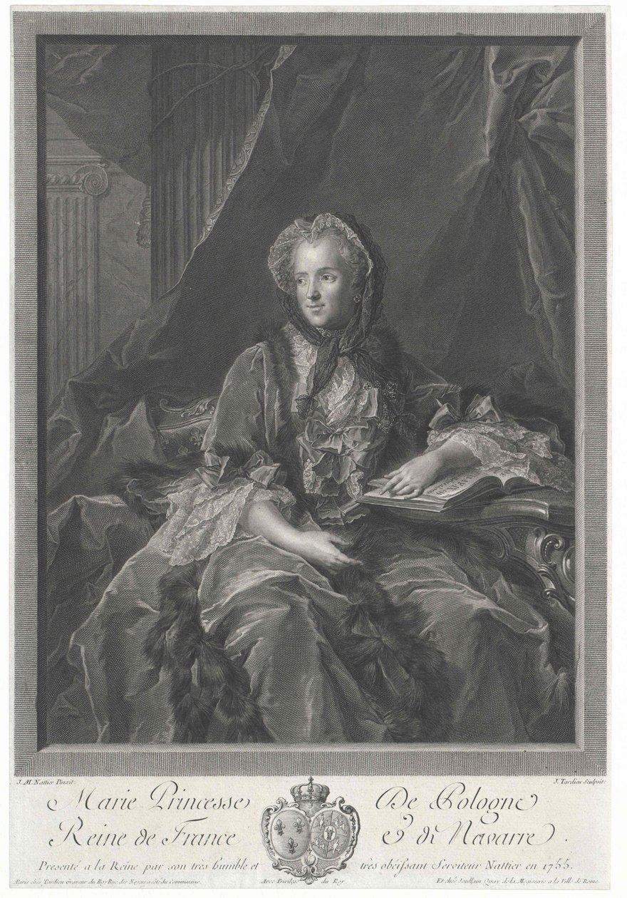 Maria Leszczynska autorstwa Artist Unknown
