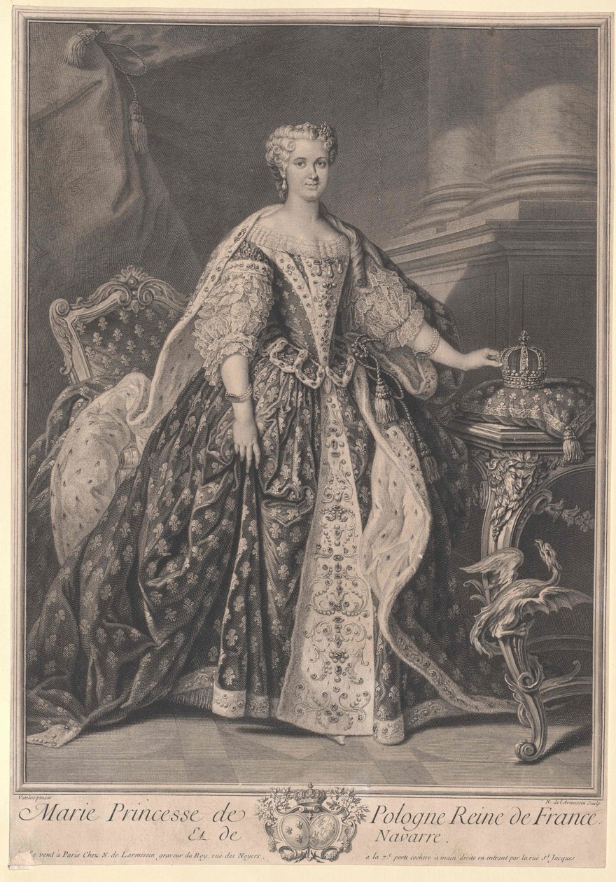 Maria Leszczynska autorstwa Artist Unknown