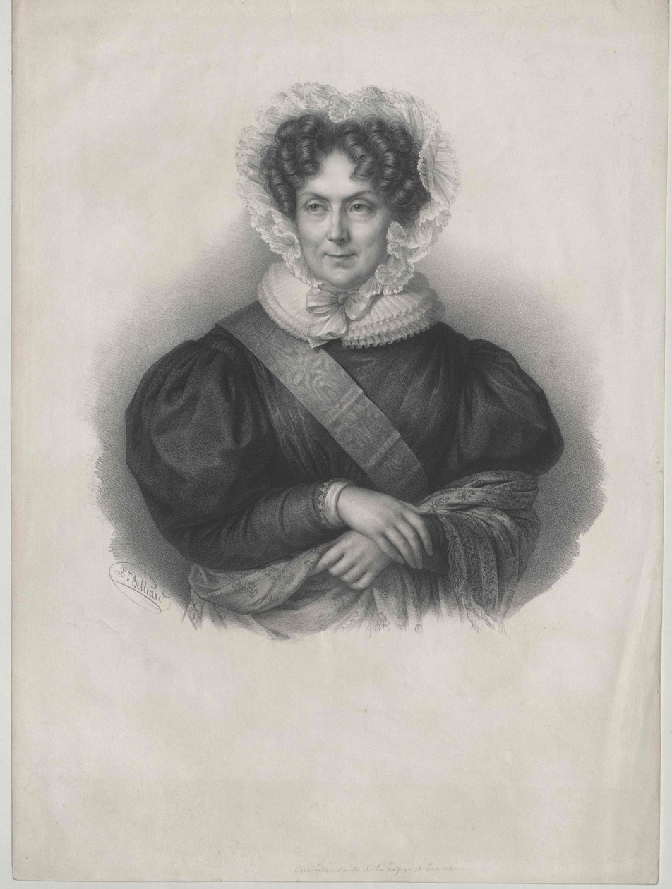 Marie Benoite Prevost de La Croix autorstwa Artist Unknown