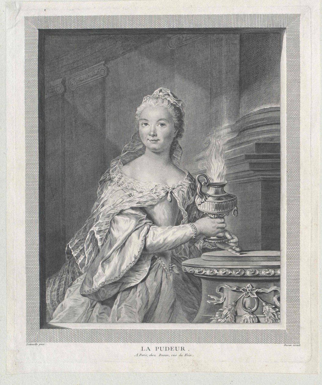 Marie Diane Antoinette de Rosset de Rocozel de Fleury autorstwa Artist Unknown