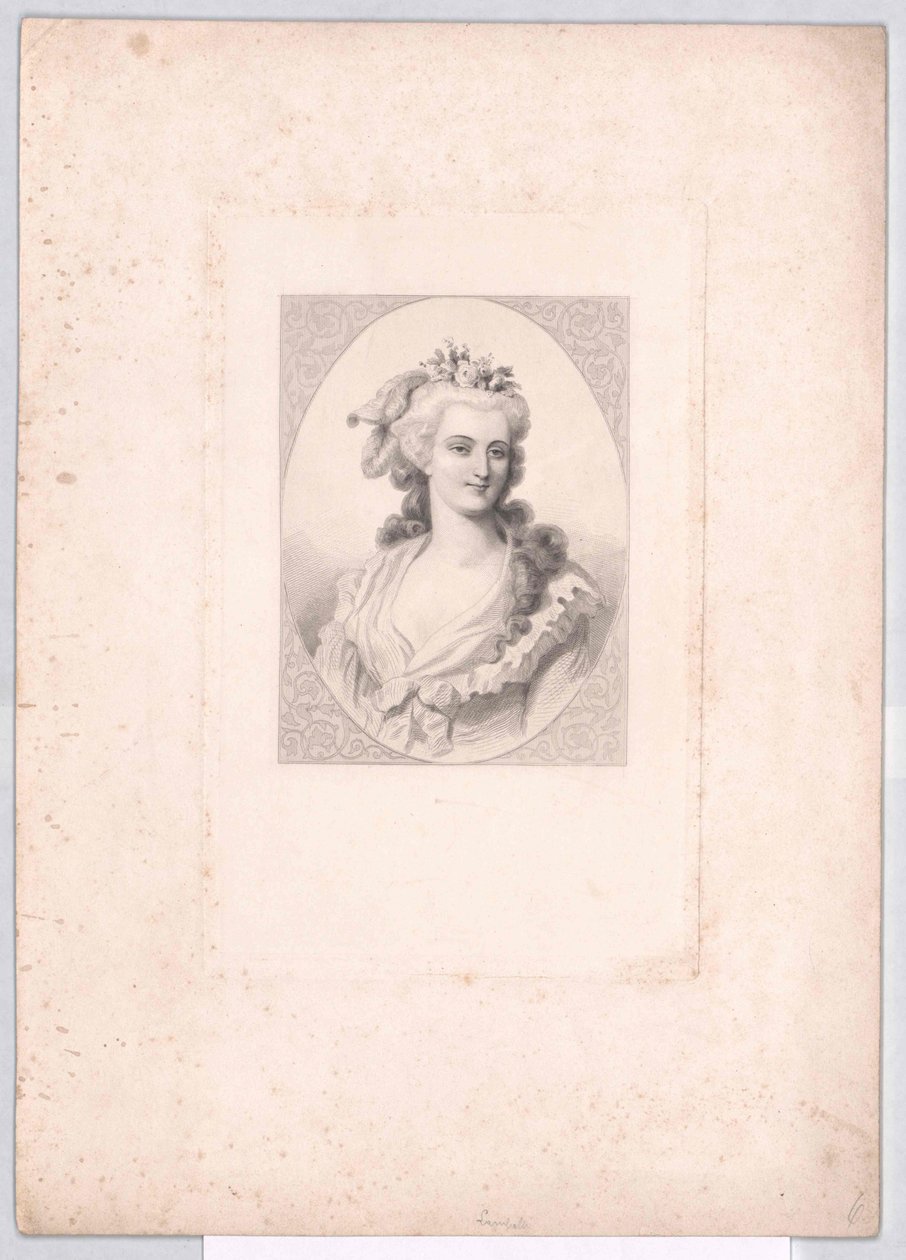 Maria Teresa Sabaudzka Carignan autorstwa Artist Unknown