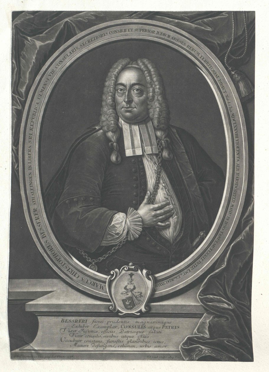 Mark Christoph Besserer z Thalfingen autorstwa Artist Unknown