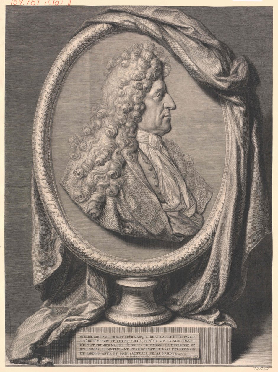 Markiz de Villacerf Colbert autorstwa Artist Unknown
