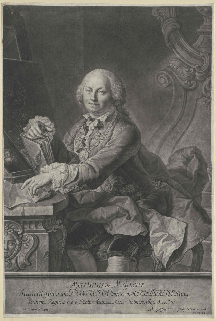 Martin van Meytens autorstwa Artist Unknown