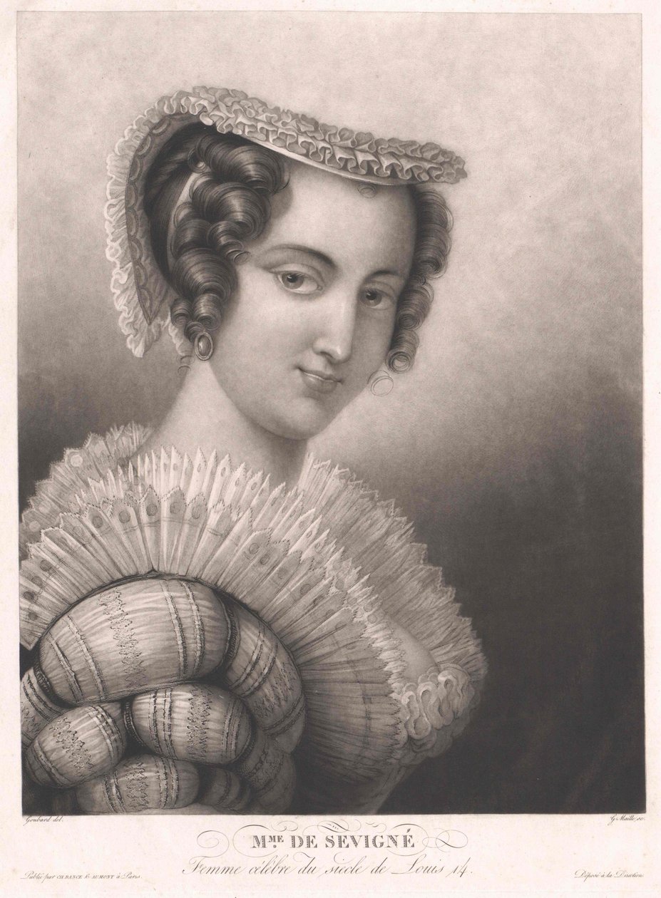 Maria de Rabutin-Chantal autorstwa Artist Unknown