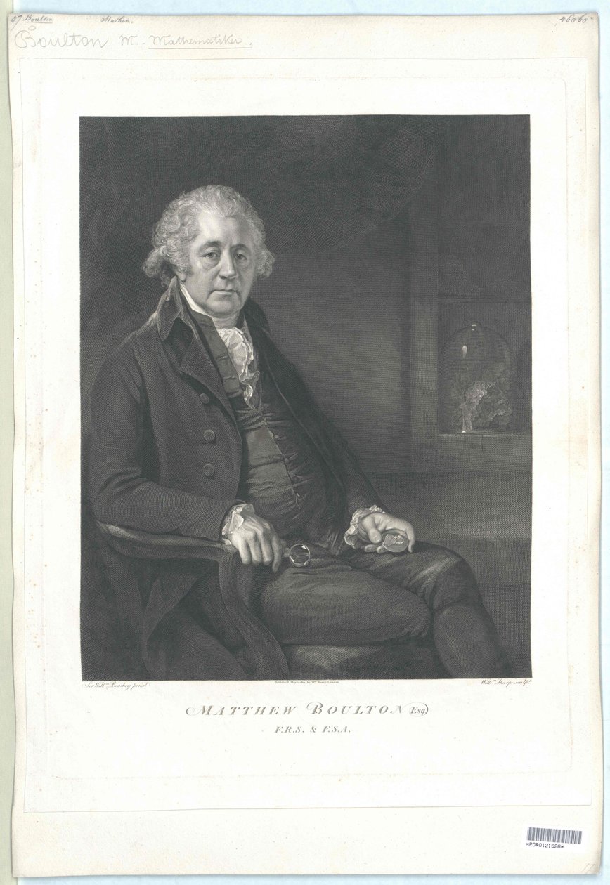 Matthew Boulton autorstwa Artist Unknown