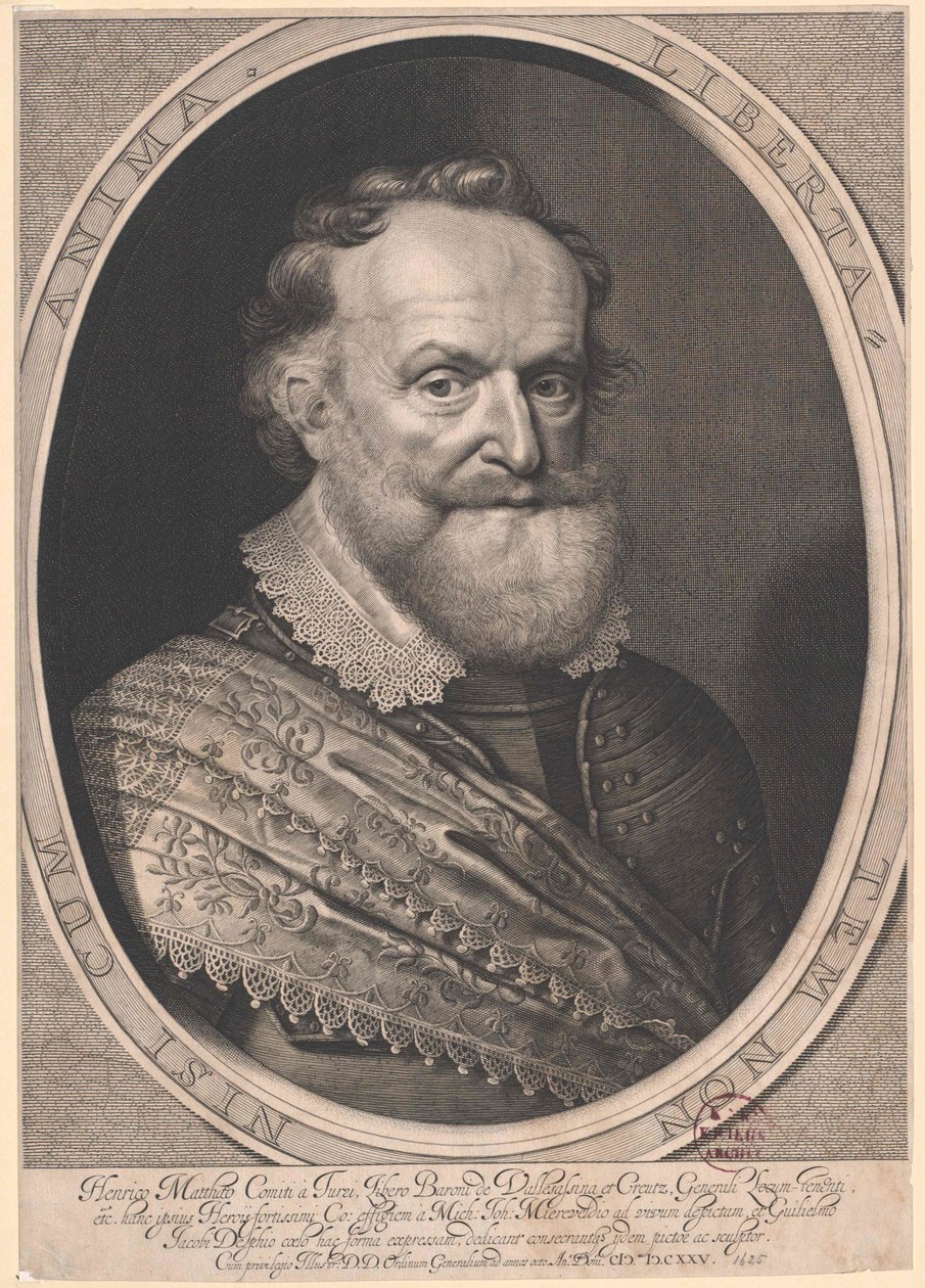Matthew hrabia Thurn-Valsassina autorstwa Artist Unknown