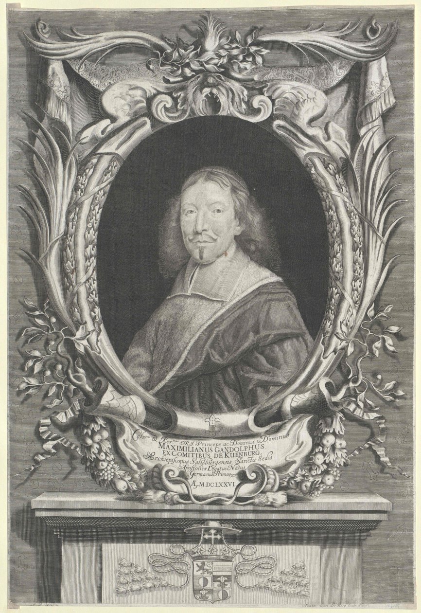 Max Gandolf hrabia Kueenburg autorstwa Artist Unknown