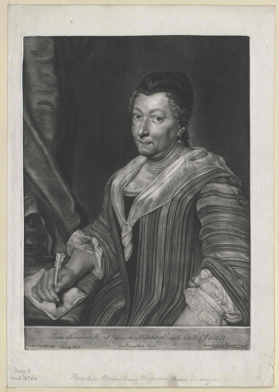 Maksymilian Katarzyna Kiehnlein autorstwa Artist Unknown